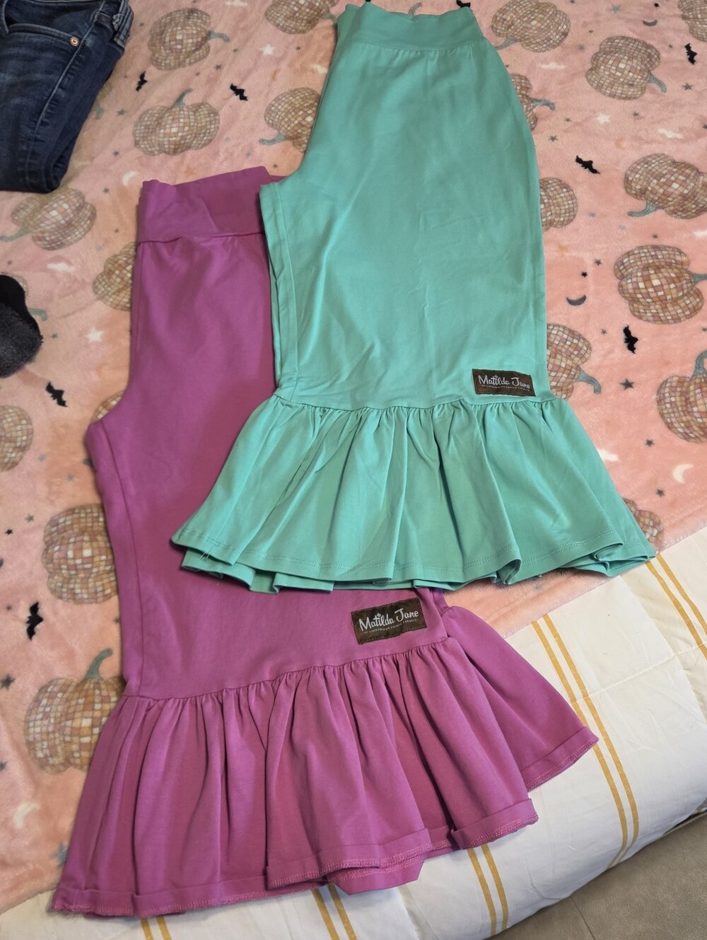 NWOT, 2 Pairs Matilda Jane Ruffles, Large